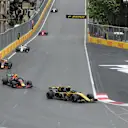 Carlos Sainz jr (ESP) Renault Sport F1 Team RS18 at Formula One World Championship, Rd4, Azerbaijan Grand Prix, Race, Baku City Circuit, Baku, Azerbaijan, Sunday 29 April 2018. © Simon Galloway/Sutton Images