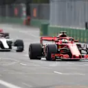 Sebastian Vettel (GER) Ferrari SF-71H at Formula One World Championship, Rd4, Azerbaijan Grand Prix, Race, Baku City Circuit, Baku, Azerbaijan, Sunday 29 April 2018. © James Gasperotti/Sutton Images