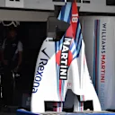Williams FW41 bodywork at Formula One World Championship, Rd4, Azerbaijan Grand Prix, Preparations, Baku City Circuit, Baku, Azerbaijan, Thursday 26 April 2018. © Mark Sutton/Sutton Images