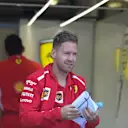 Sebastian Vettel (GER) Ferrari at Formula One World Championship, Rd4, Azerbaijan Grand Prix, Preparations, Baku City Circuit, Baku, Azerbaijan, Thursday 26 April 2018. © Simon Galloway/Sutton Images