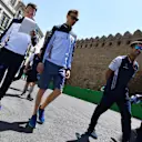 Sergey Sirotkin (RUS) Williams walks the track at Formula One World Championship, Rd4, Azerbaijan Grand Prix, Preparations, Baku City Circuit, Baku, Azerbaijan, Thursday 26 April 2018. © Jerry Andre/Sutton Images