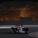 Sergio Perez (MEX) Force India VJM11 at Formula One World Championship, Rd2, Bahrain Grand Prix, Practice, Bahrain International Circuit, Sakhir, Bahrain, Friday 6 April 2018. © Mark Sutton/Sutton Images