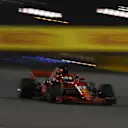 Sebastian Vettel (GER) Ferrari SF-71H at Formula One World Championship, Rd2, Bahrain Grand Prix, Practice, Bahrain International Circuit, Sakhir, Bahrain, Friday 6 April 2018. © Mark Sutton/Sutton Images