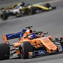 Fernando Alonso (ESP) McLaren MCL33 at Formula One World Championship, Rd2, Bahrain Grand Prix, Practice, Bahrain International Circuit, Sakhir, Bahrain, Friday 6 April 2018. © Simon Galloway/Sutton Images