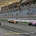 Practice starts at Formula One World Championship, Rd2, Bahrain Grand Prix, Practice, Bahrain International Circuit, Sakhir, Bahrain, Friday 6 April 2018. © Mark Sutton/Sutton Images