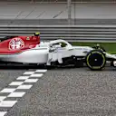 Charles Leclerc (MON) Alfa Romeo Sauber C37 at Formula One World Championship, Rd2, Bahrain Grand Prix, Practice, Bahrain International Circuit, Sakhir, Bahrain, Friday 6 April 2018. © Mark Sutton/Sutton Images