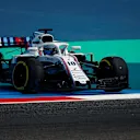 Lance Stroll (CDN) Williams FW41 spins at Formula One World Championship, Rd2, Bahrain Grand Prix, Practice, Bahrain International Circuit, Sakhir, Bahrain, Friday 6 April 2018. © Manuel Goria/Sutton Images