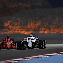 Sergey Sirotkin (RUS) Williams FW41 at Formula One World Championship, Rd2, Bahrain Grand Prix, Practice, Bahrain International Circuit, Sakhir, Bahrain, Friday 6 April 2018. © Mark Sutton/Sutton Images