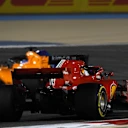 Sebastian Vettel (GER) Ferrari SF-71H at Formula One World Championship, Rd2, Bahrain Grand Prix, Practice, Bahrain International Circuit, Sakhir, Bahrain, Friday 6 April 2018. © Mark Sutton/Sutton Images