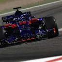 Brendon Hartley (NZL) Scuderia Toro Rosso STR13 at Formula One World Championship, Rd2, Bahrain Grand Prix, Practice, Bahrain International Circuit, Sakhir, Bahrain, Friday 6 April 2018. © Jerry Andre/Sutton Images