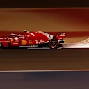 Sebastian Vettel (GER) Ferrari SF-71H sparks at Formula One World Championship, Rd2, Bahrain Grand Prix, Qualifying, Bahrain International Circuit, Sakhir, Bahrain, Saturday 7 April 2018. © Manuel Goria/Sutton Images