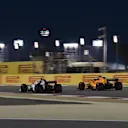 Charles Leclerc (MON) Alfa Romeo Sauber C37 and Fernando Alonso (ESP) McLaren MCL33 at Formula One World Championship, Rd2, Bahrain Grand Prix, Qualifying, Bahrain International Circuit, Sakhir, Bahrain, Saturday 7 April 2018. ©Simon Galloway/Sutton Images