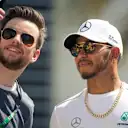 Lewis Hamilton (GBR) Mercedes-AMG F1 fans selfie at Formula One World Championship, Rd2, Bahrain Grand Prix, Qualifying, Bahrain International Circuit, Sakhir, Bahrain, Saturday 7 April 2018. © Manuel Goria/Sutton Images