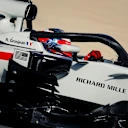 Romain Grosjean (FRA) Haas VF-18 at Formula One World Championship, Rd2, Bahrain Grand Prix, Qualifying, Bahrain International Circuit, Sakhir, Bahrain, Saturday 7 April 2018. © Manuel Goria/Sutton Images