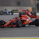 Sebastian Vettel (GER) Ferrari SF-71H at Formula One World Championship, Rd2, Bahrain Grand Prix, Race, Bahrain International Circuit, Sakhir, Bahrain, Sunday 8 April 2018. © Simon Galloway/Sutton Images