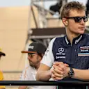 Sergey Sirotkin (RUS) Williams on the drivers parade at Formula One World Championship, Rd2, Bahrain Grand Prix, Race, Bahrain International Circuit, Sakhir, Bahrain, Sunday 8 April 2018. © Manuel Goria/Sutton Images