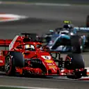 Sebastian Vettel (GER) Ferrari SF-71H at Formula One World Championship, Rd2, Bahrain Grand Prix, Race, Bahrain International Circuit, Sakhir, Bahrain, Sunday 8 April 2018. © Manuel Goria/Sutton Images