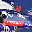 Scuderia Toro Rosso STR13 bodywork at Formula One World Championship, Rd2, Bahrain Grand Prix, Preparations, Bahrain International Circuit, Sakhir, Bahrain, Thursday 5 April 2018. © Simon Galloway/Sutton Images