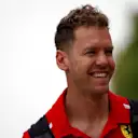 Sebastian Vettel (GER) Ferrari at Formula One World Championship, Rd2, Bahrain Grand Prix, Preparations, Bahrain International Circuit, Sakhir, Bahrain, Thursday 5 April 2018. © Manuel Goria/Sutton Images