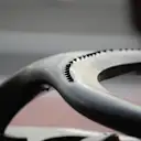 Haas VF-18 halo detail at Formula One World Championship, Rd2, Bahrain Grand Prix, Preparations, Bahrain International Circuit, Sakhir, Bahrain, Thursday 5 April 2018. © Simon Galloway/Sutton Images