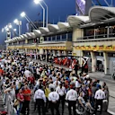 Fans at the pit lane walkabout at Formula One World Championship, Rd2, Bahrain Grand Prix, Preparations, Bahrain International Circuit, Sakhir, Bahrain, Thursday 5 April 2018. © Mark Sutton/Sutton Images