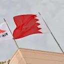 Flags at Formula One World Championship, Rd2, Bahrain Grand Prix, Preparations, Bahrain International Circuit, Sakhir, Bahrain, Thursday 5 April 2018. © Mark Sutton/Sutton Images