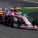 Sergio Perez, Racing Point Force India VJM11 at Formula One World Championship, Rd13, Belgian Grand Prix, Practice, Spa Francorchamps, Belgium, Friday 24 August 2018. © Manuel Goria/Sutton Images