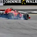 Sebastian Vettel, Ferrari SF71H locks front tyre at Formula One World Championship, Rd13, Belgian Grand Prix, Practice, Spa Francorchamps, Belgium, Friday 24 August 2018. © Jerry Andre/Sutton Images