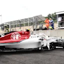Charles Leclerc, Alfa Romeo Sauber C37 at Formula One World Championship, Rd13, Belgian Grand Prix, Practice, Spa Francorchamps, Belgium, Friday 24 August 2018. © Mark Sutton/Sutton Images
