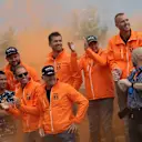 Max Verstappen, Red Bull Racing fans at Formula One World Championship, Rd13, Belgian Grand Prix, Practice, Spa Francorchamps, Belgium, Friday 24 August 2018. © Jose Rubio/Sutton Images