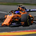 Fernando Alonso, McLaren MCL33 at Formula One World Championship, Rd13, Belgian Grand Prix, Practice, Spa Francorchamps, Belgium, Friday 24 August 2018. © Mark Sutton/Sutton Images