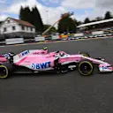Esteban Ocon, Racing Point Force India VJM11 at Formula One World Championship, Rd13, Belgian Grand Prix, Qualifying, Spa Francorchamps, Belgium, Saturday 25 August 2018. © Jerry Andre/Sutton Images
