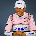 Esteban Ocon, Racing Point Force India F1 Team in press conference at Formula One World Championship, Rd13, Belgian Grand Prix, Qualifying, Spa Francorchamps, Belgium, Saturday 25 August 2018. © Manuel Goria/Sutton Images
