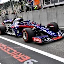 Pierre Gasly, Scuderia Toro Rosso STR13 in pit lane at Formula One World Championship, Rd13, Belgian Grand Prix, Qualifying, Spa Francorchamps, Belgium, Saturday 25 August 2018. © Jerry Andre/Sutton Images