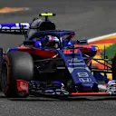 Pierre Gasly, Scuderia Toro Rosso STR13 at Formula One World Championship, Rd13, Belgian Grand Prix, Qualifying, Spa Francorchamps, Belgium, Saturday 25 August 2018. © Mark Sutton/Sutton Images
