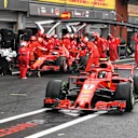 Kimi Raikkonen, Ferrari SF71H at Formula One World Championship, Rd13, Belgian Grand Prix, Qualifying, Spa Francorchamps, Belgium, Saturday 25 August 2018. © Mark Sutton/Sutton Images