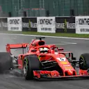 Sebastian Vettel, Ferrari SF71H at Formula One World Championship, Rd13, Belgian Grand Prix, Qualifying, Spa Francorchamps, Belgium, Saturday 25 August 2018. © Mark Sutton/Sutton Images
