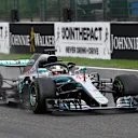 Lewis Hamilton, Mercedes AMG F1 W09 at Formula One World Championship, Rd13, Belgian Grand Prix, Qualifying, Spa Francorchamps, Belgium, Saturday 25 August 2018. © Mark Sutton/Sutton Images