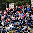 Fans at Formula One World Championship, Rd13, Belgian Grand Prix, Qualifying, Spa Francorchamps, Belgium, Saturday 25 August 2018. © Mark Sutton/Sutton Images