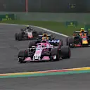 Esteban Ocon, Racing Point Force India VJM11 at Formula One World Championship, Rd13, Belgian Grand Prix, Qualifying, Spa Francorchamps, Belgium, Saturday 25 August 2018. © Jerry Andre/Sutton Images