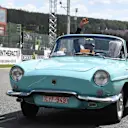 Carlos Sainz, Renault Sport F1 Team on the drivers parade at Formula One World Championship, Rd13, Belgian Grand Prix, Race, Spa Francorchamps, Belgium, Sunday 26 August 2018. © Mark Sutton/Sutton Images