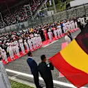 Grid at Formula One World Championship, Rd13, Belgian Grand Prix, Race, Spa Francorchamps, Belgium, Sunday 26 August 2018. © Mark Sutton/Sutton Images