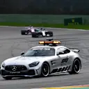 Safety car leads the field at Formula One World Championship, Rd13, Belgian Grand Prix, Race, Spa Francorchamps, Belgium, Sunday 26 August 2018. © Jerry Andre/Sutton Images