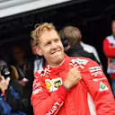Race winner Sebastian Vettel, Ferrari celebrates in parc ferme at Formula One World Championship, Rd13, Belgian Grand Prix, Race, Spa Francorchamps, Belgium, Sunday 26 August 2018. © Jerry Andre/Sutton Images