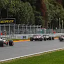 Lap one at Formula One World Championship, Rd13, Belgian Grand Prix, Race, Spa Francorchamps, Belgium, Sunday 26 August 2018. © Manuel Goria/Sutton Images