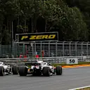 Lance Stroll, Williams FW41 and Sergey Sirotkin, Williams FW41 at Formula One World Championship, Rd13, Belgian Grand Prix, Race, Spa Francorchamps, Belgium, Sunday 26 August 2018. © Manuel Goria/Sutton Images