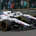 Sergey Sirotkin, Williams FW41 and Lance Stroll, Williams FW41 battle at Formula One World Championship, Rd13, Belgian Grand Prix, Race, Spa Francorchamps, Belgium, Sunday 26 August 2018. © Manuel Goria/Sutton Images