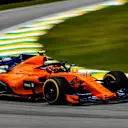 Stoffel Vandoorne, McLaren MCL33 at Formula One World Championship, Rd20, Brazilian Grand Prix, Practice, Interlagos, Sao Paulo, Brazil, Friday 9 November 2018.