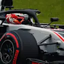 Kevin Magnussen, Haas F1 Team VF-18 at Formula One World Championship, Rd20, Brazilian Grand Prix, Practice, Interlagos, Sao Paulo, Brazil, Friday 9 November 2018.