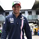 Sergio Perez, Racing Point Force India at Formula One World Championship, Rd20, Brazilian Grand Prix, Qualifying, Interlagos, Sao Paulo, Brazil, Saturday 10 November 2018.